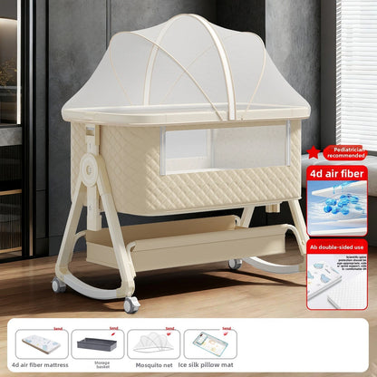 Lit bébé Babyfond amovible, multifonctionnel, pliable, portable, table à langer, lit pour nouveau-né, lit d'appoint