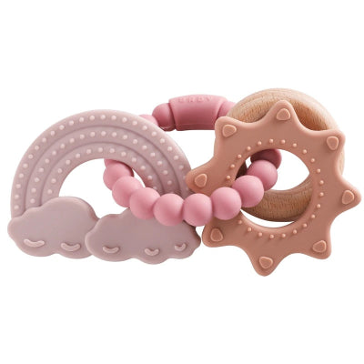 Anneau de dentition bebe-|Let'sMake|-Animation-Rose