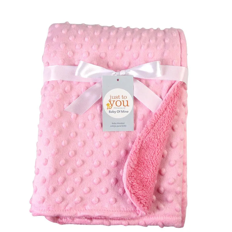 Couverture bebe- |NoEnName_Null|- rose