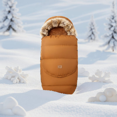 Chancelière pour poussette 0-36 M | DodoBag™-Brun