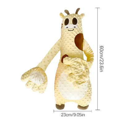 Oreiller pour bebe-|MainsMagiques|- Girafe-Mesure
