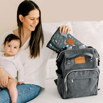 Sac à dos à Langer Multifonction | NomadeParent™ pratique