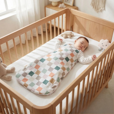Sac de couchage bébé Petit Ange™ damier  bébé dodo