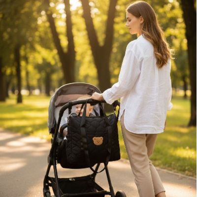 Sac de poussette universel grand espace | Fourre-tout – Promenade au parc