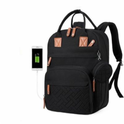 Sac à dos à langer imperméable | DADO™ – Noir