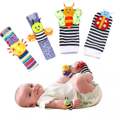 Hochet pour bebe-|OLOEY|-Animaux-Abeille