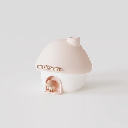 Humidificateur d'air de dessin animé 300ml, Mini diffuseur d'arôme d'huile essentielle, éclairage coloré, humidificateur ultrasonique mignon pour maison de champignon