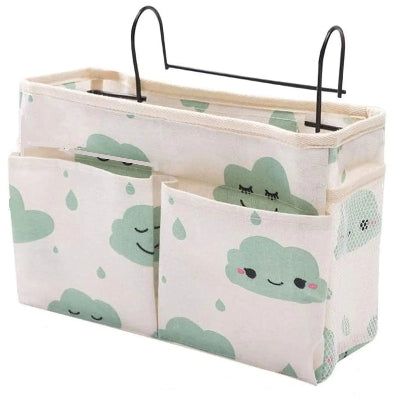 Organisateur de lit bébé-|HangingBag|-Multifonctionnel-Vert Menthe