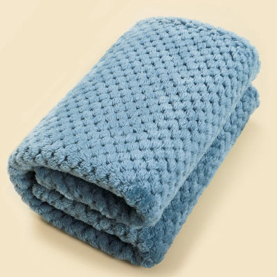 Plaid bebe-|TeWinterBlanket|-Bleu