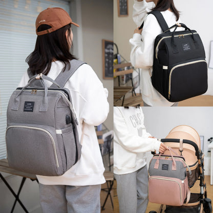 Sac a dos à langer-|DHDH|- Lit Portable
