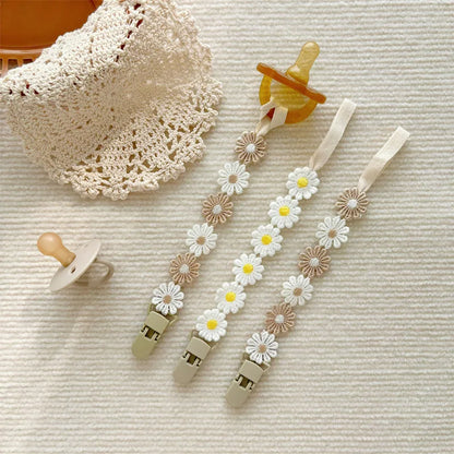Attache sucette - |Petite Daisy| - Sécuritaire
