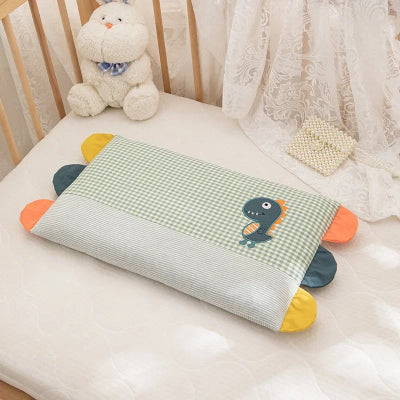 Oreiller pour bebe-|DouxConfort|- Dinosaure