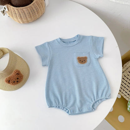 Body manche courte bebe-|UNITY|- Ourson