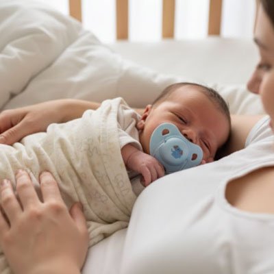 Sucette Bébé Silicone Animal Sans BPA | NukNuk™ attachante