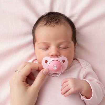 Sucette Bébé Silicone Animal Sans BPA | NukNuk™ pratique
