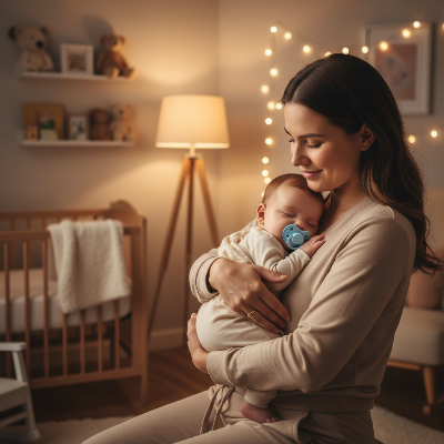 Sucette Bebe Silicone Sans BPA | LittleNuky™ calmante