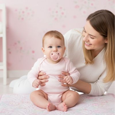 Sucette Bebe Silicone Sans BPA | LittleNuky™ évolutive