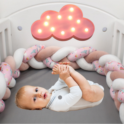 Tresse de lit bébé-|TourDeLit|-Décorative