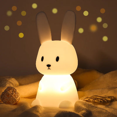 Veilleuse Bébé Lapin LED USB Chambre apaisante