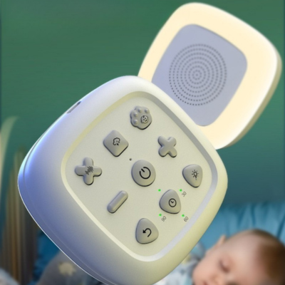 Veilleuse bruit blanc portable | MachineÀSons™ – Blanc