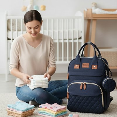 Sac a dos a langer bleu 